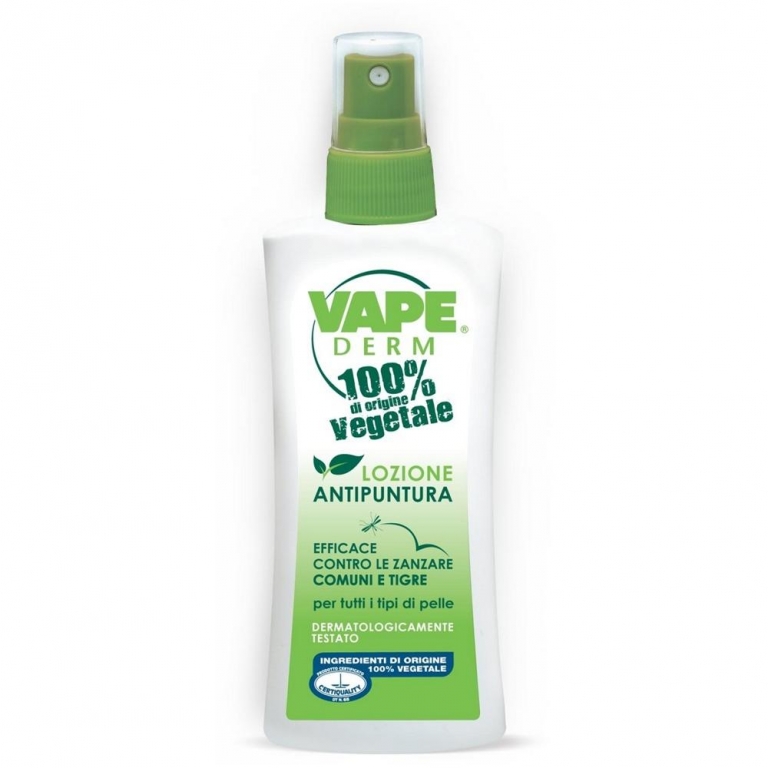 vape derm 100% vegetable spray ml.75